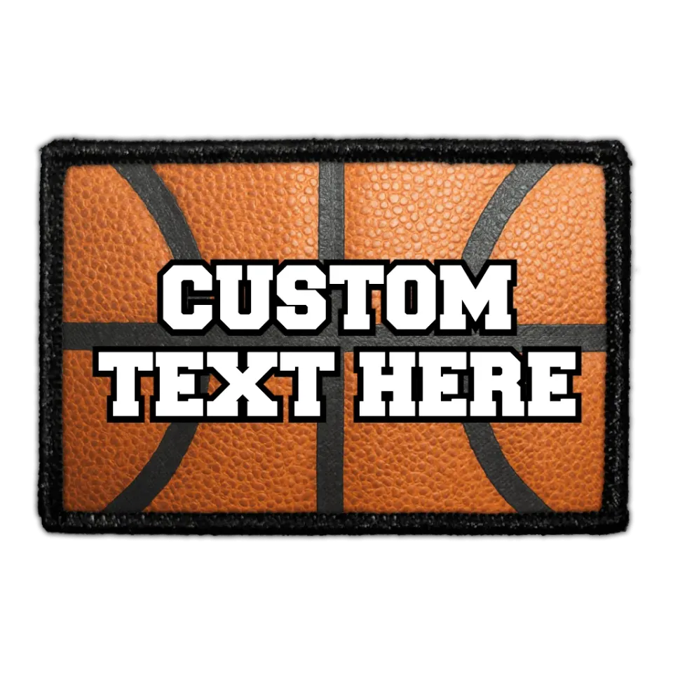Pull Patch Basketball patch custom 2 linjer