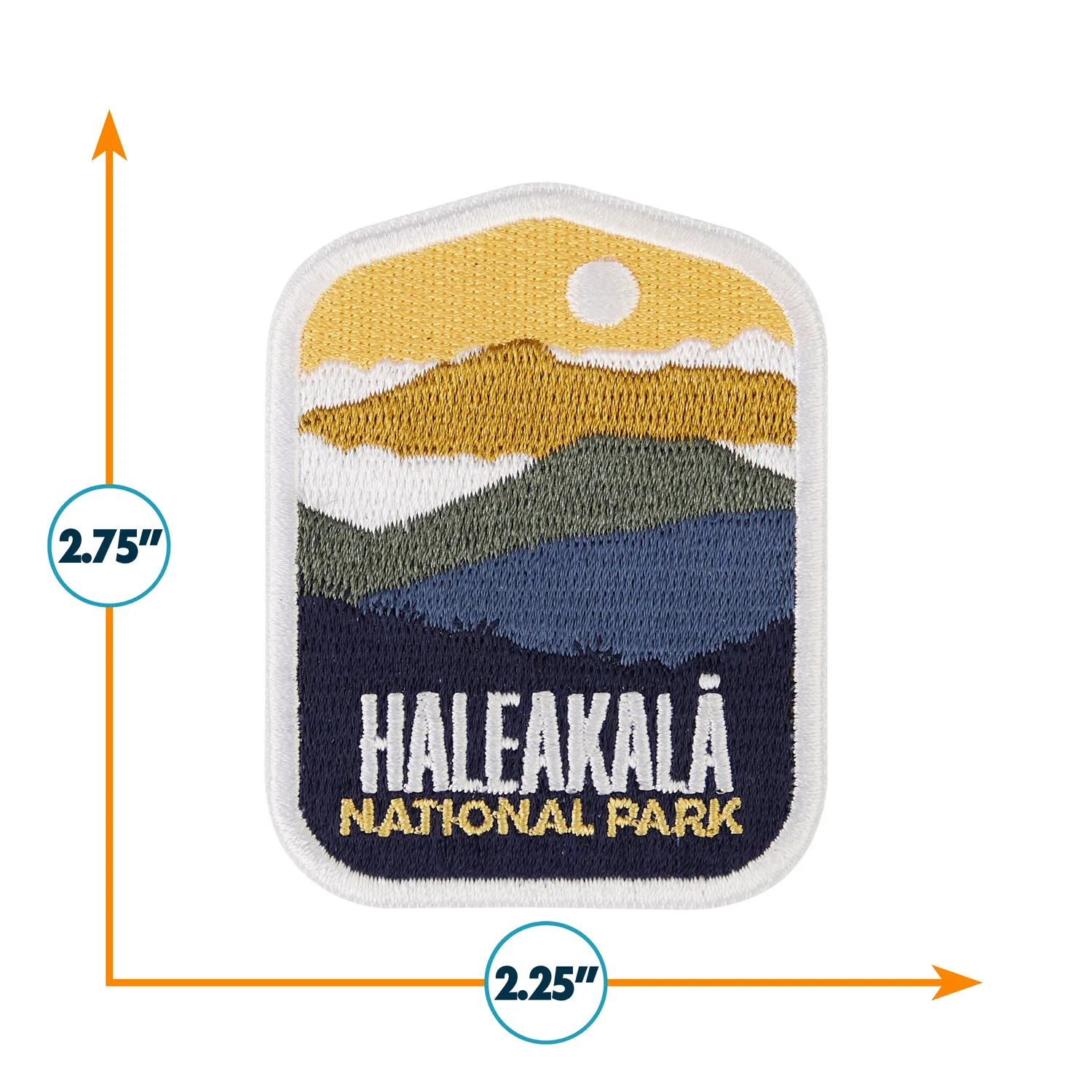 Vagabond Heart Haleakala patch Maui 70x57 mm