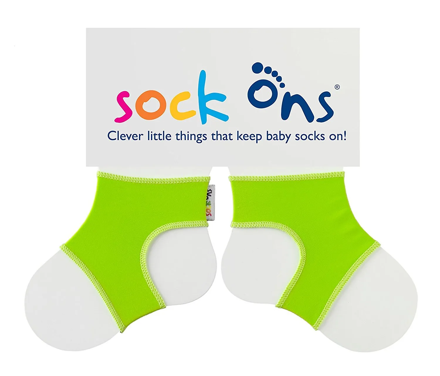 Sock Ons sokkeholder 0-6 måneder fuchsia elastik
