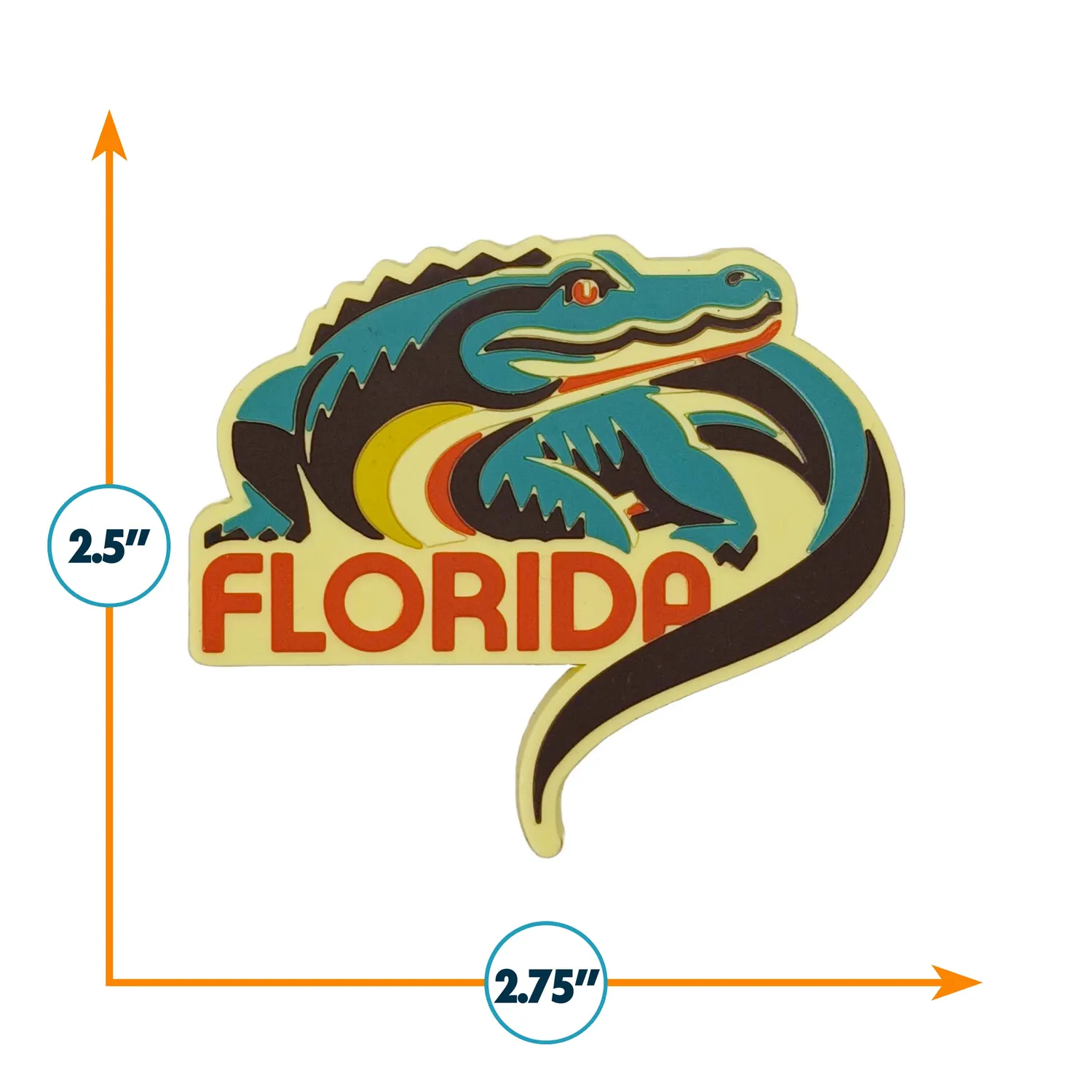 Vagabond Heart Florida magnet USA motiv