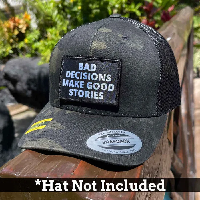Pull Patch Bad Decisions patch 76x51 mm velcro
