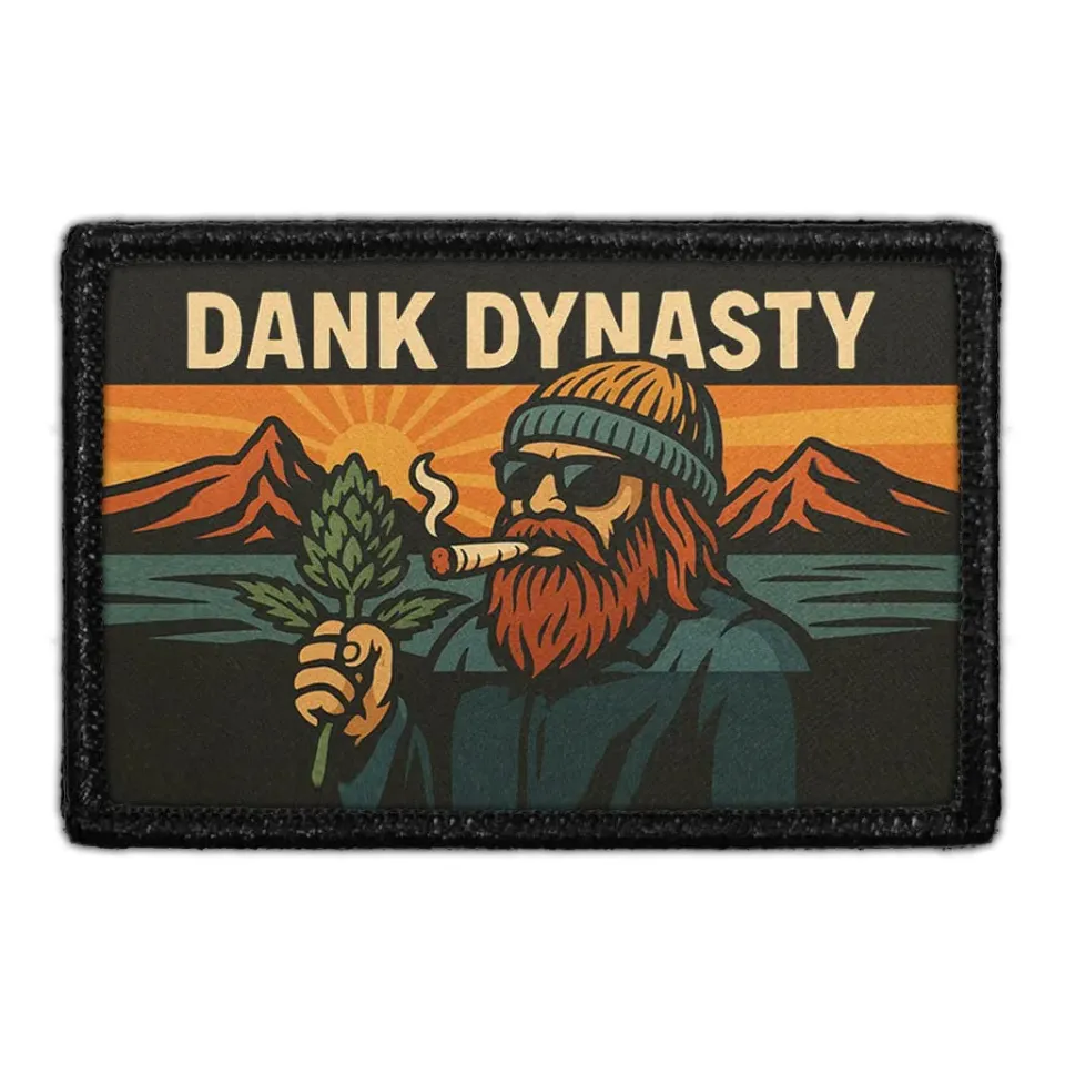 Pull Patch Dank Dynasty patch 7,6x5,1 cm velcro
