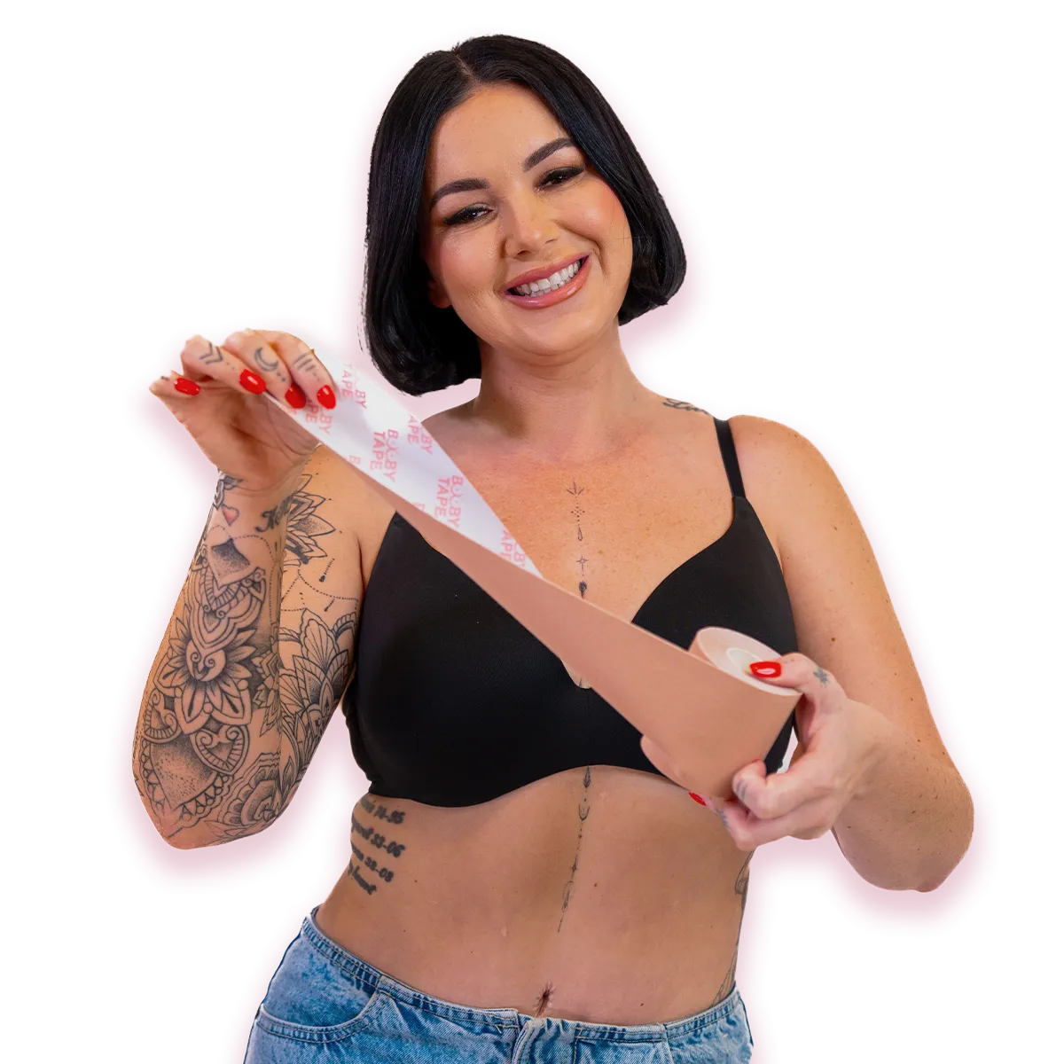 Booby Tape Extra Wide brysttape nude ekstra bred