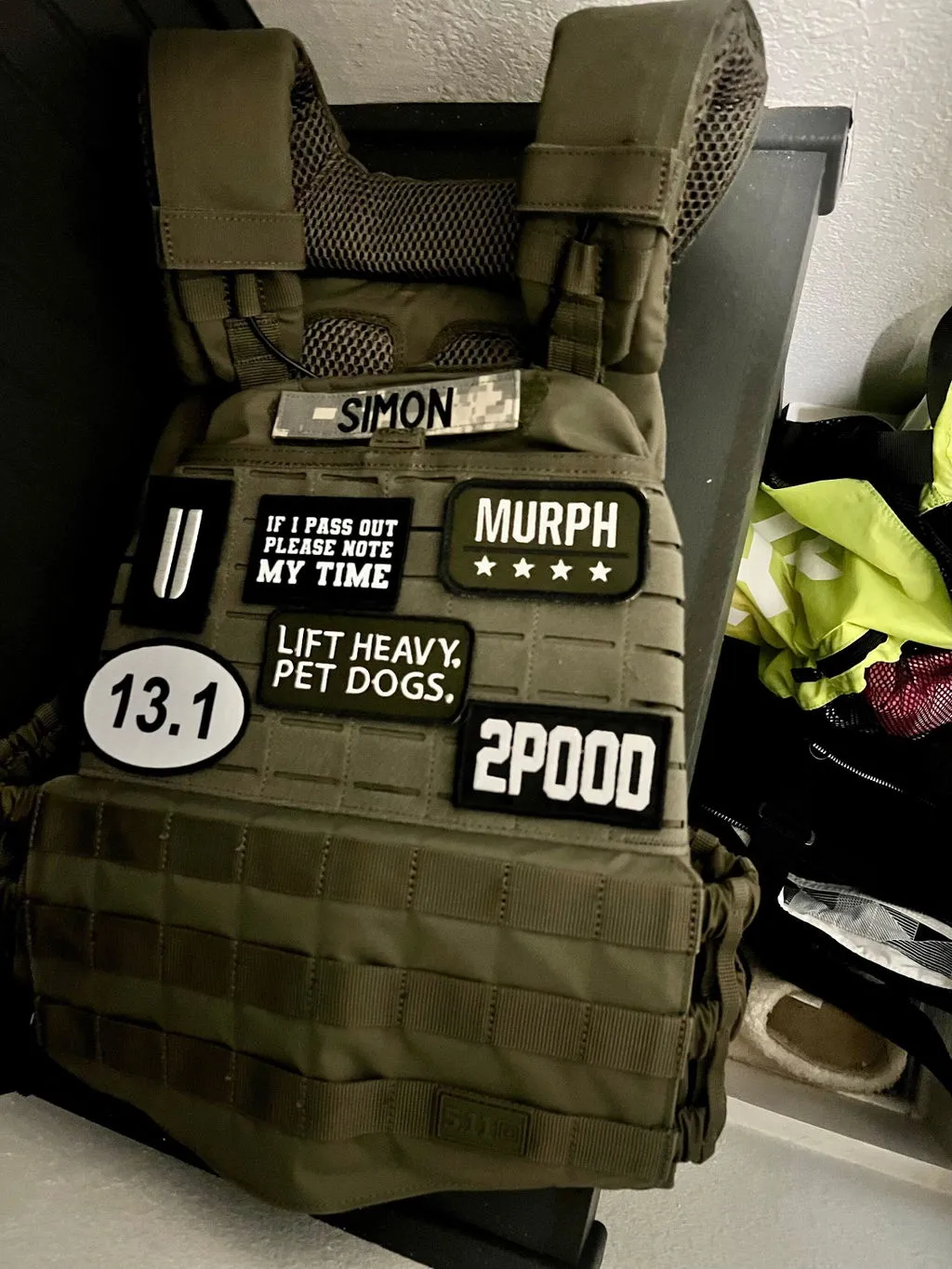 Pull Patch Closer Than Yesterday patch velcro
