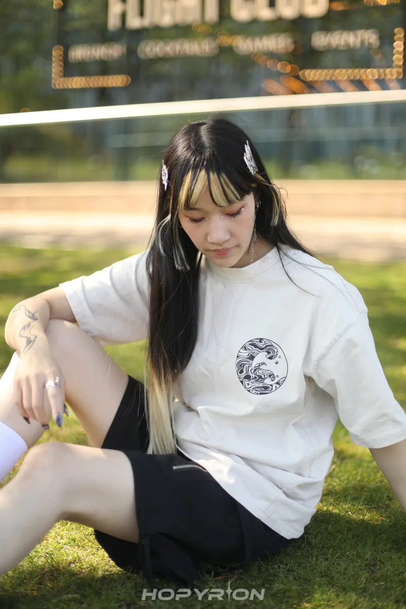 Hopyrion Koi Flow t-shirt oversize str. M