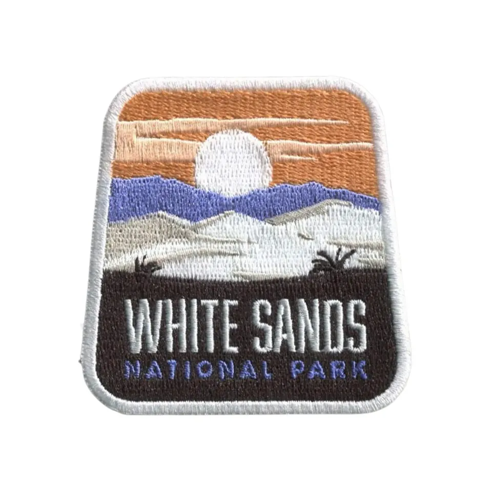 Vagabond Heart White Sands National Park patch 70x67 mm
