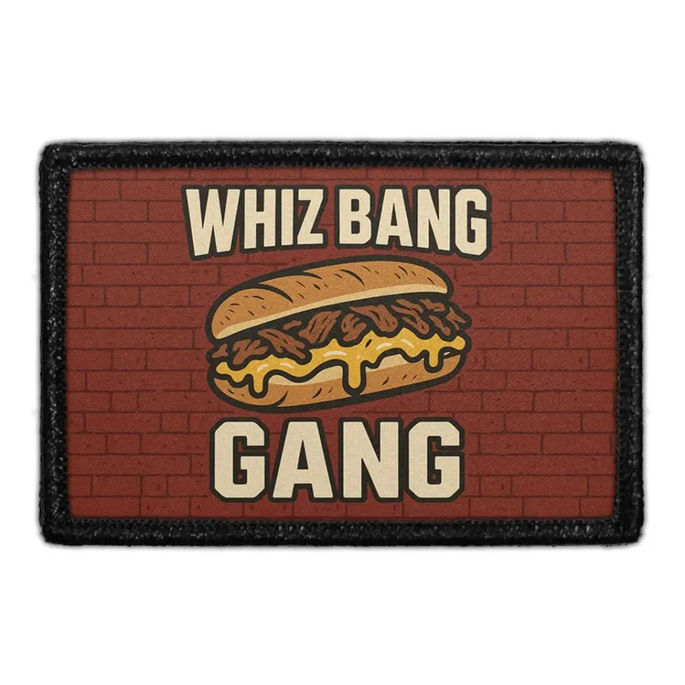Pull Patch Whiz Bang Gang patch 1 stk 76x51 mm