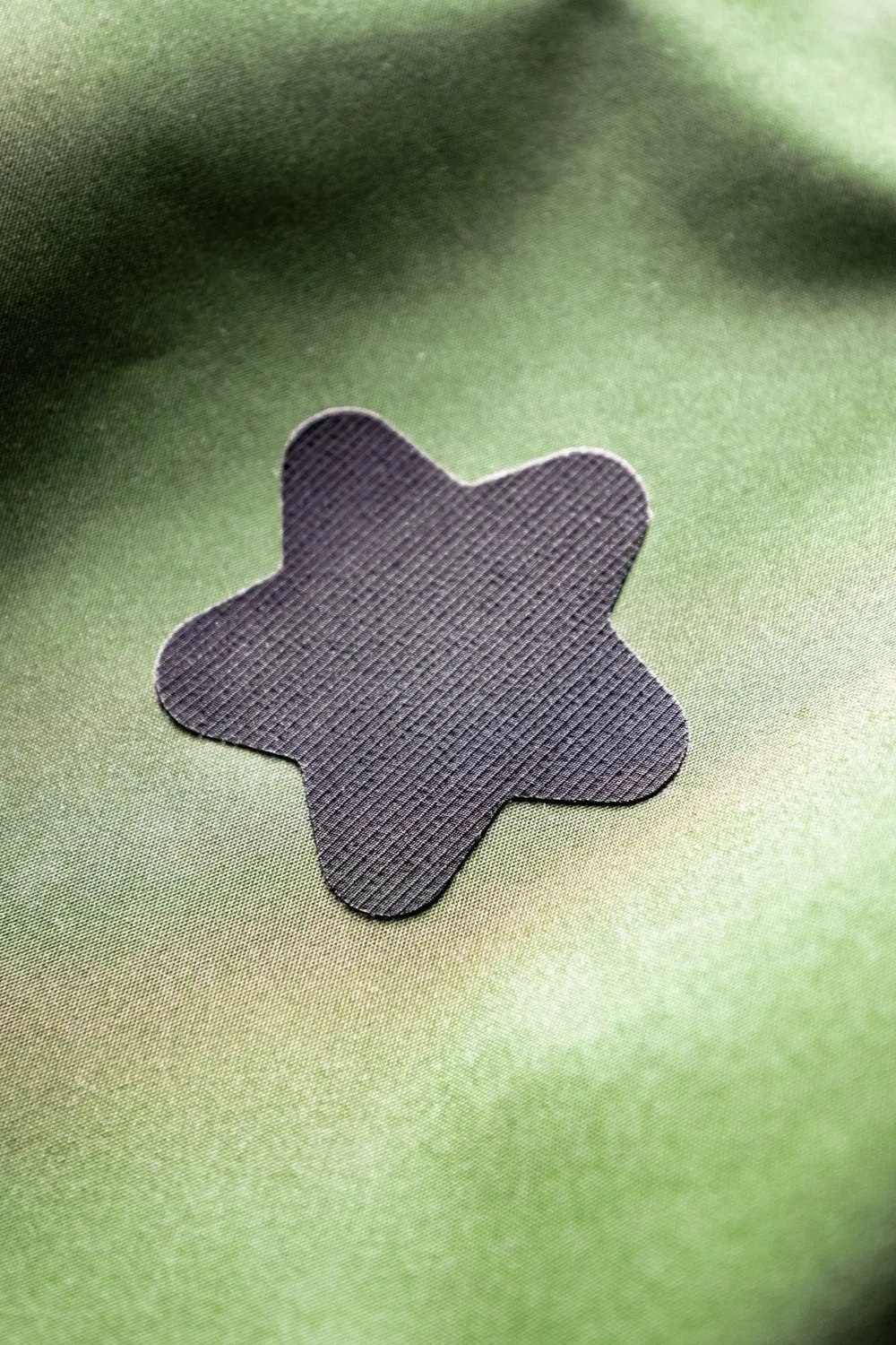 FabPatch Extreme Black Stars strygelapper 2 stk slidstærk