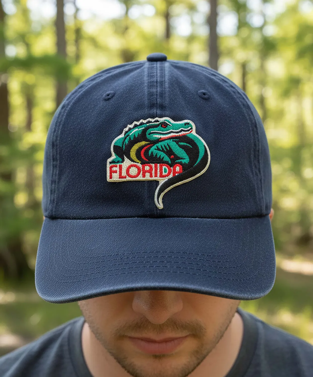 Vagabond Heart Florida strygemærke broderet 64 mm