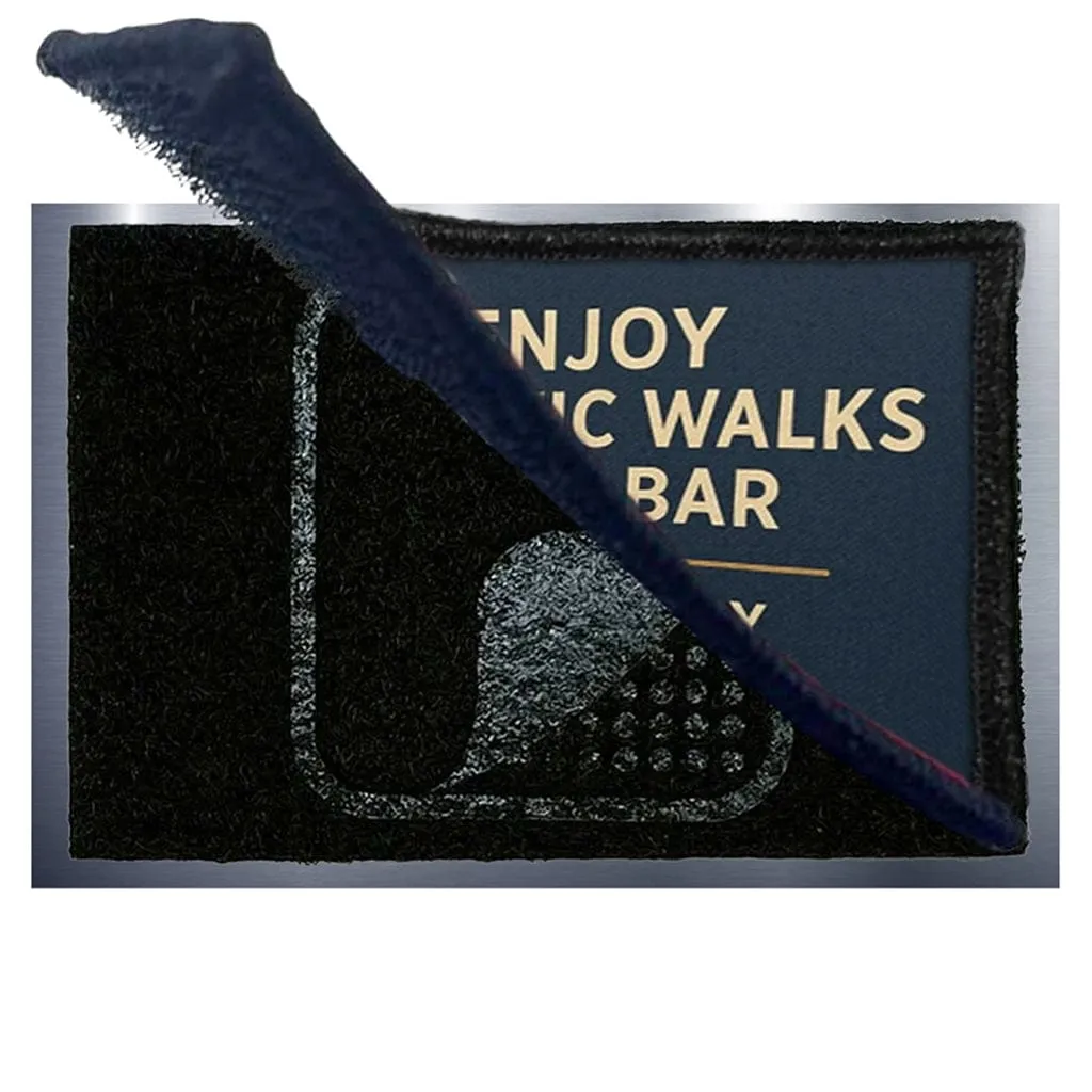 Pull Patch Walks to the Bar patch magnet cruise