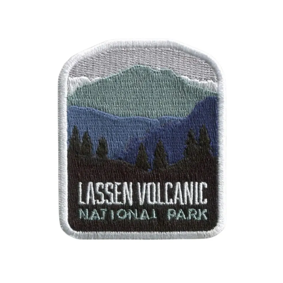 Vagabond Heart Lassen Volcanic strygemærke broderet