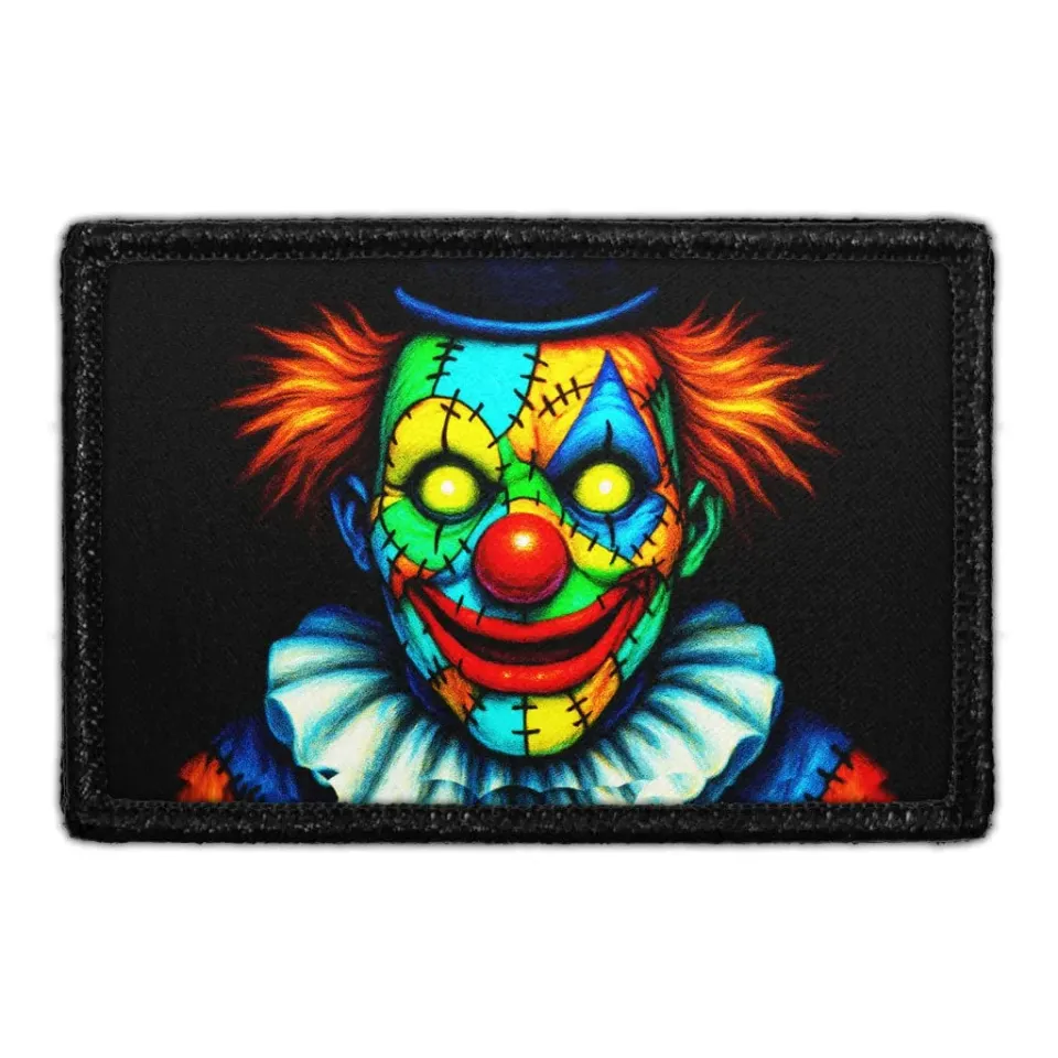 Pull Patch Patchwork Pierrot patch halloween 7,6 cm