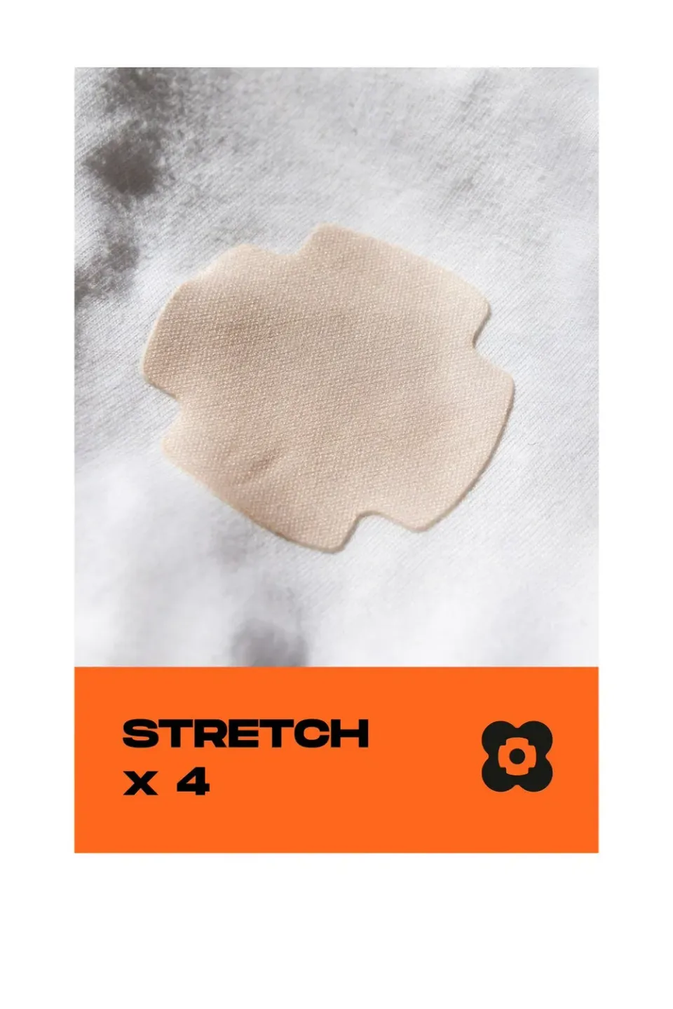 FabPatch Stretch Nude strygemærker 4-pak