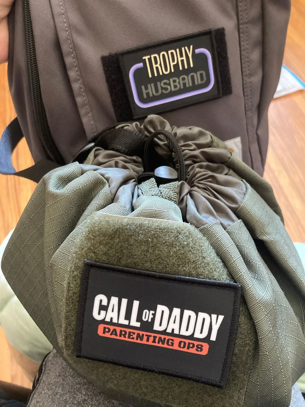 Pull Patch Mama Repeat patch med velcro