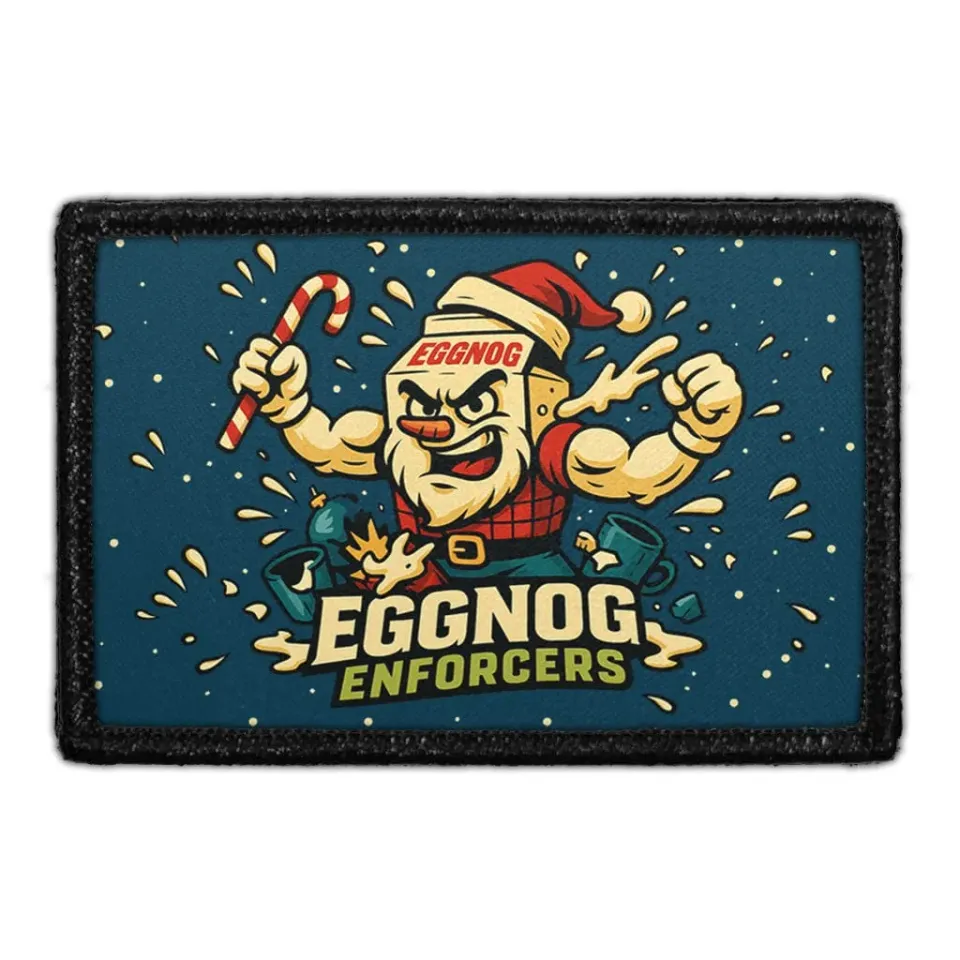 Pull Patch Eggnog Enforcers patch jul