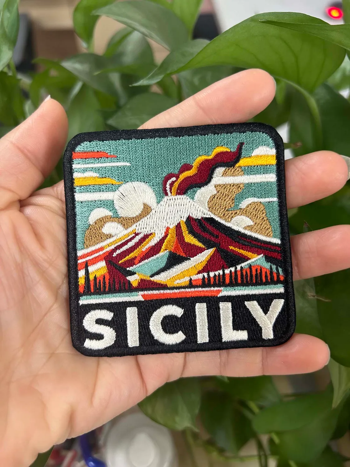 Vagabond Heart Sicily strygemærke broderet