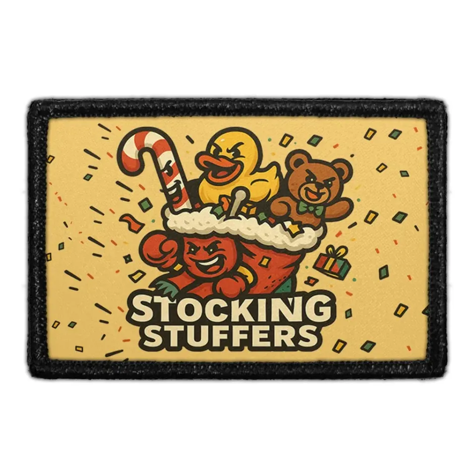 Pull Patch Stocking Stuffers patch med velcro jul