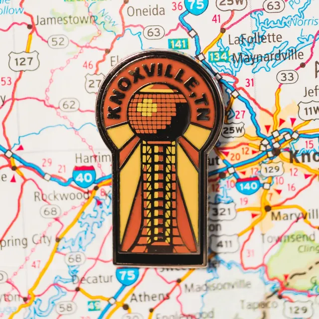 Vagabond Heart Knoxville emaljepin hard enamel Sunsphere