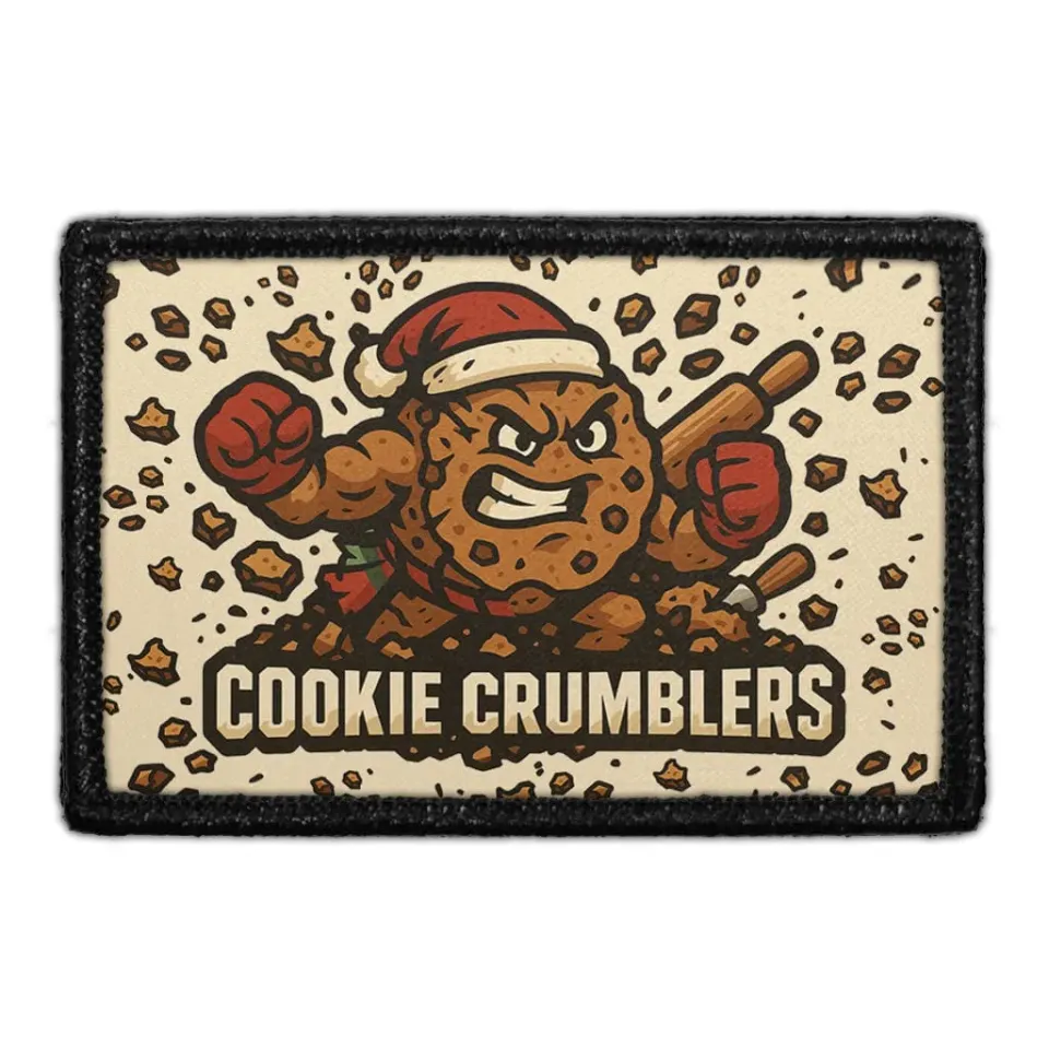 Pull Patch Cookie Crumblers patch med velcro jul