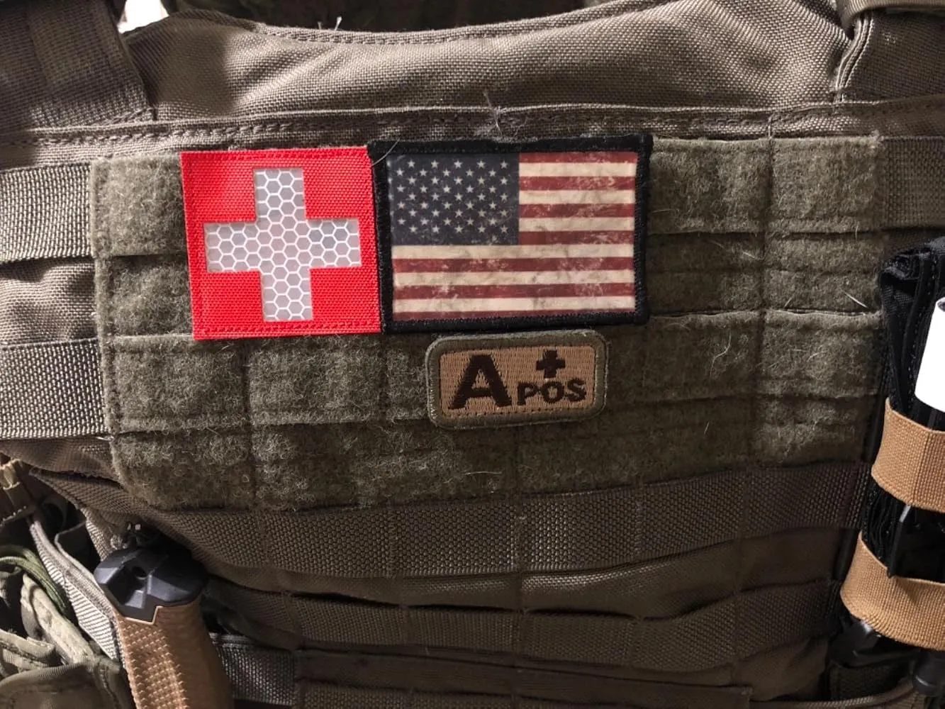 Pull Patch Merica patch med velcro tekst