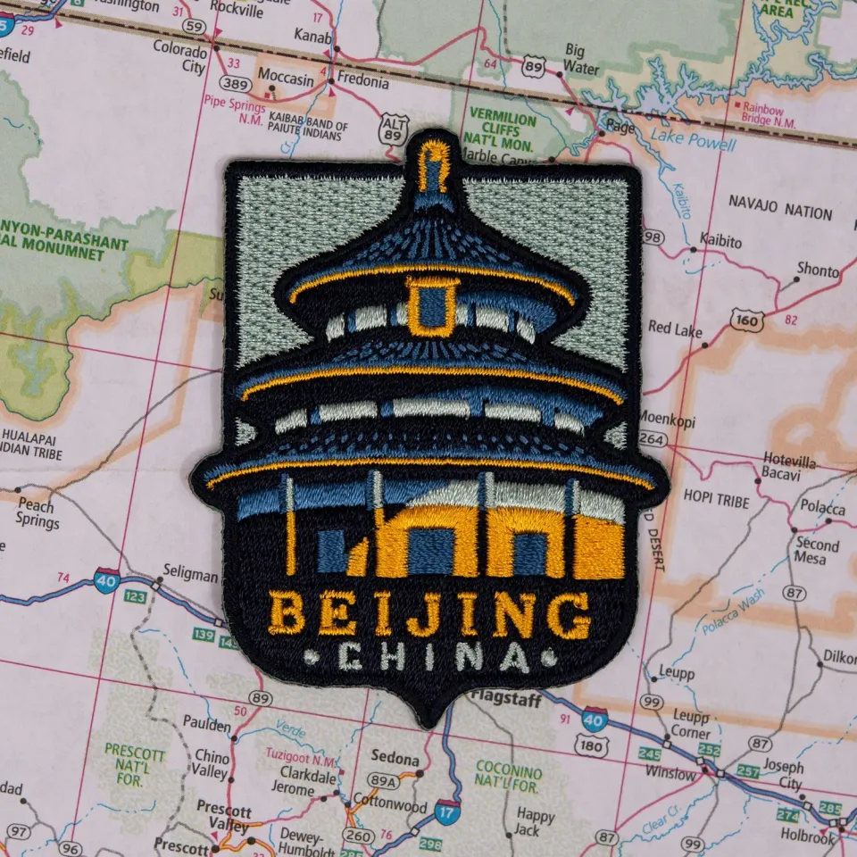 Vagabond Heart Beijing China strygemærke tempel