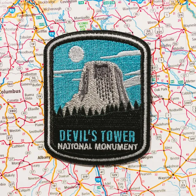 Vagabond Heart Devil’s Tower strygemærke 70x55 mm broderet