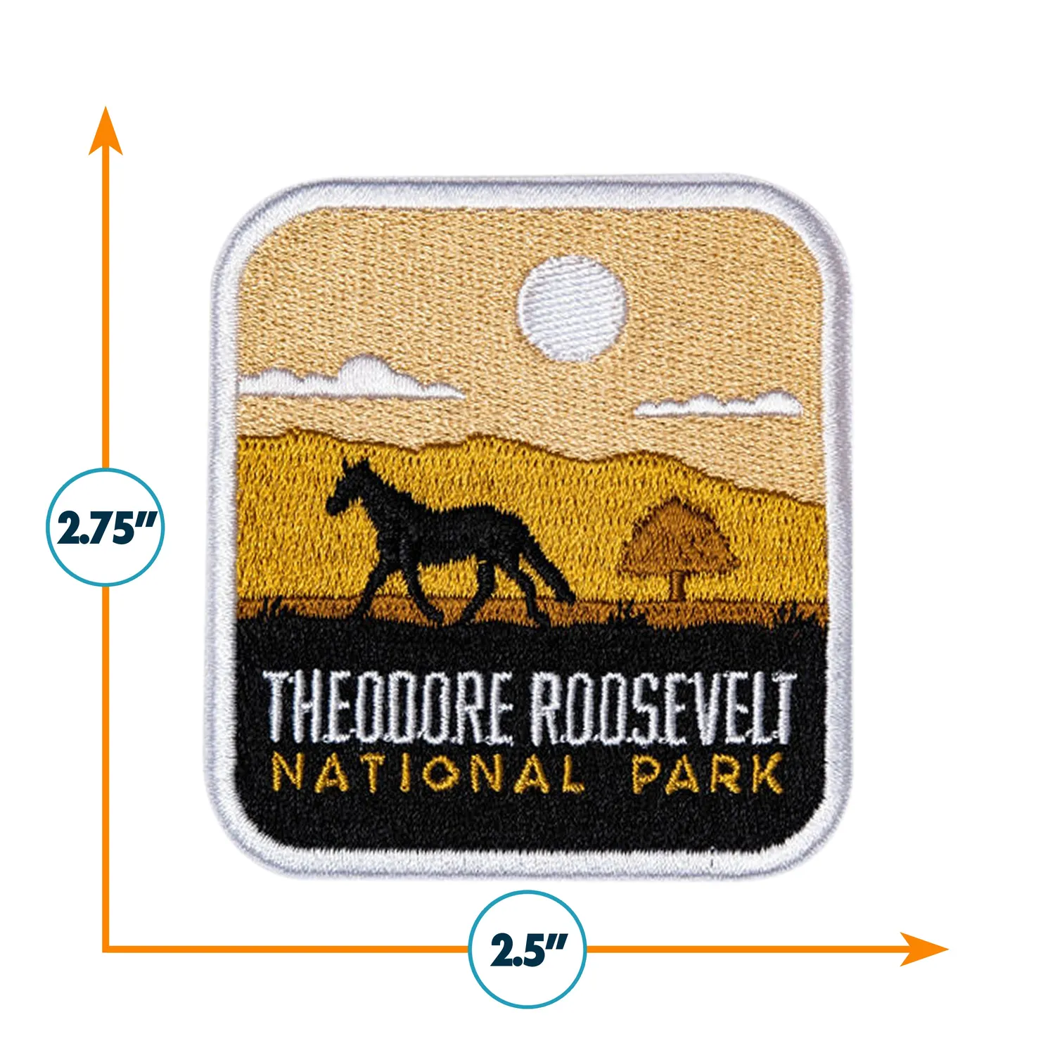 Vagabond Heart Theodore Roosevelt patch nationalpark