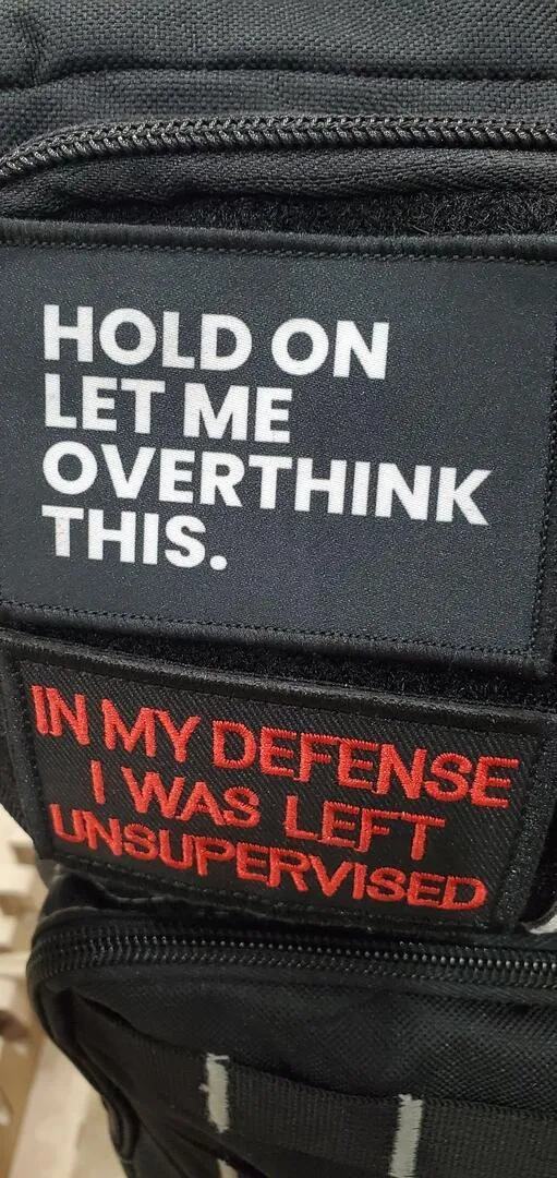 Pull Patch Meet Me At The Bar velcro patch humor