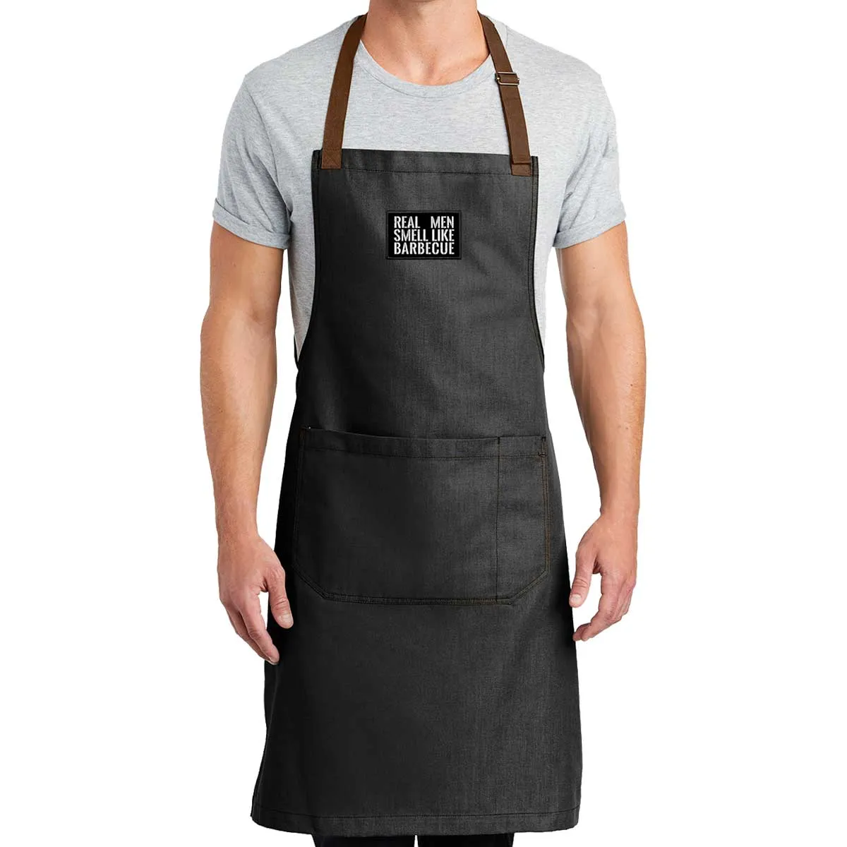 Pull Patch Craftsman forklæde Dark Midnight bomuld
