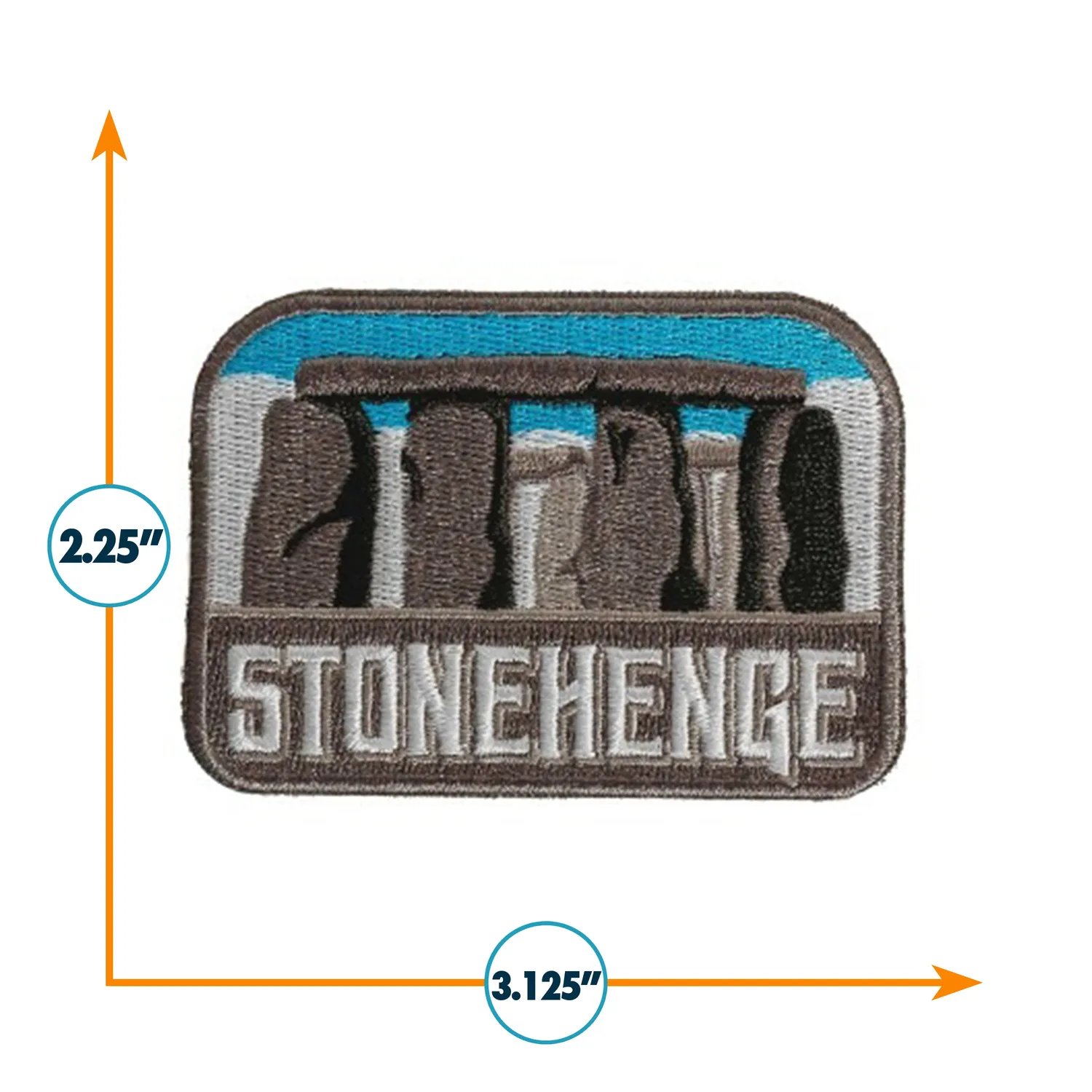 Vagabond Heart Stonehenge strygemærke monument