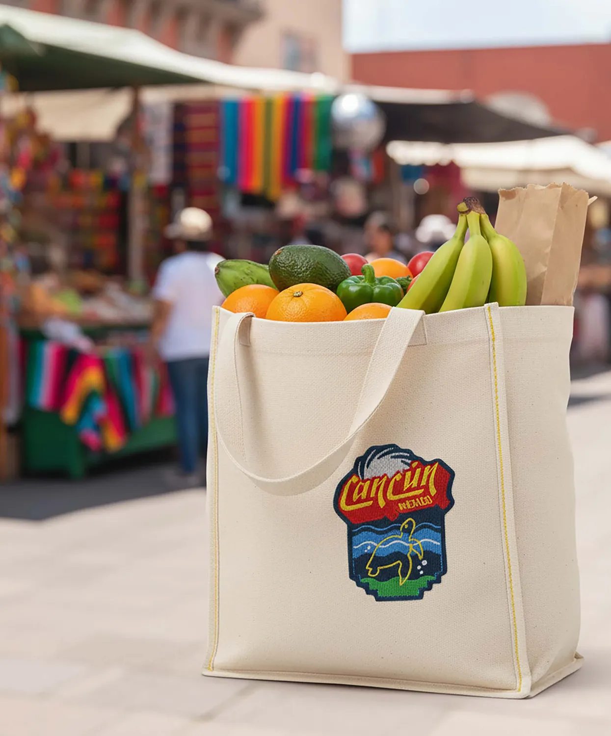 Vagabond Heart Cancun strygemærke Mexico motiv