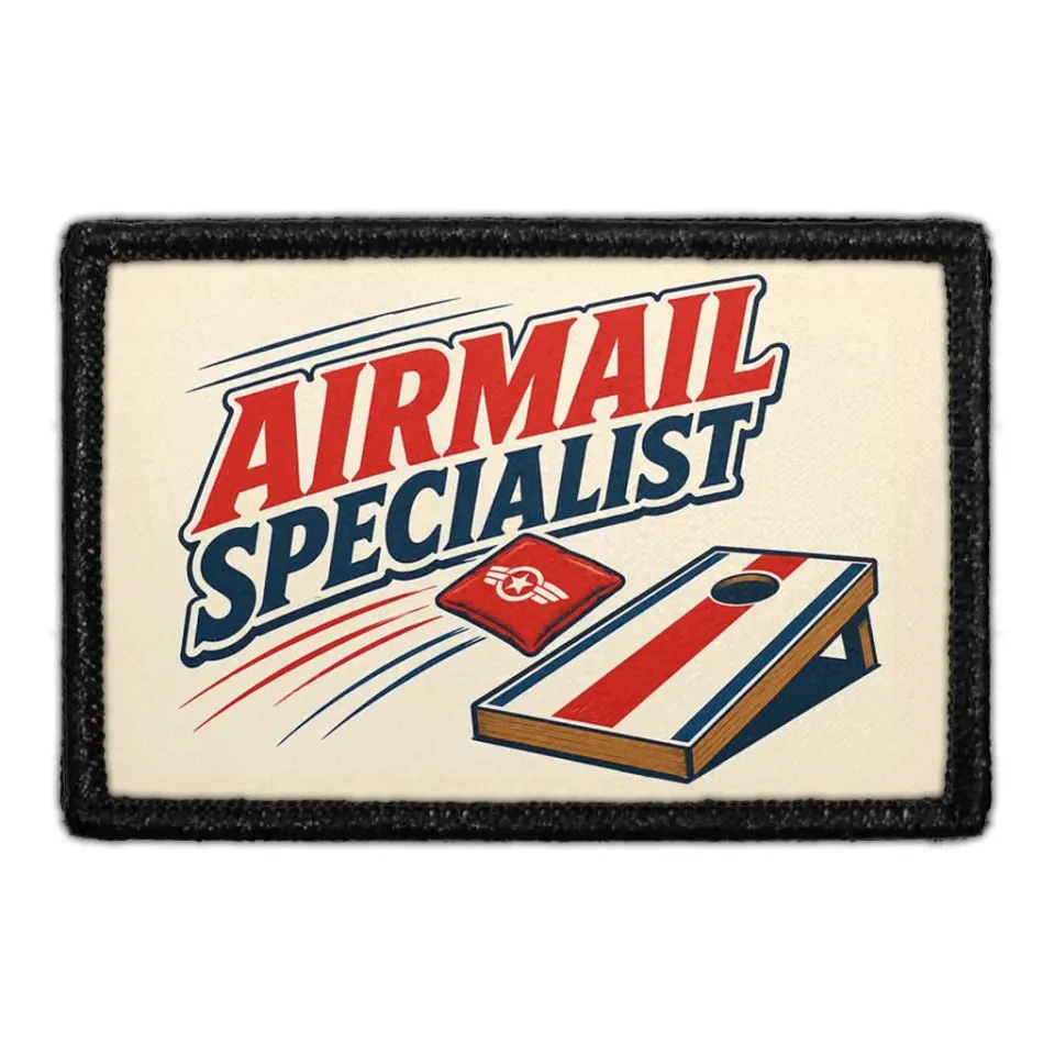 Pull Patch Airmail Specialist patch med velcro 3x2 sport
