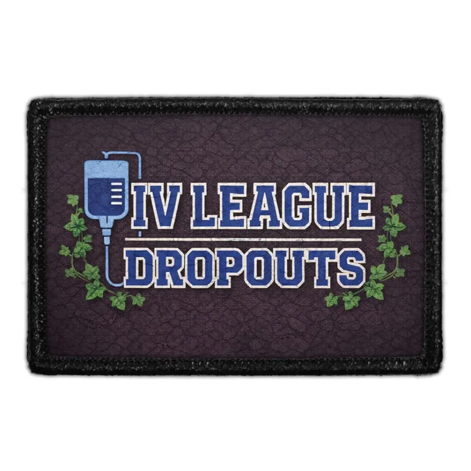 Pull Patch IV League Dropouts patch velcro EMS