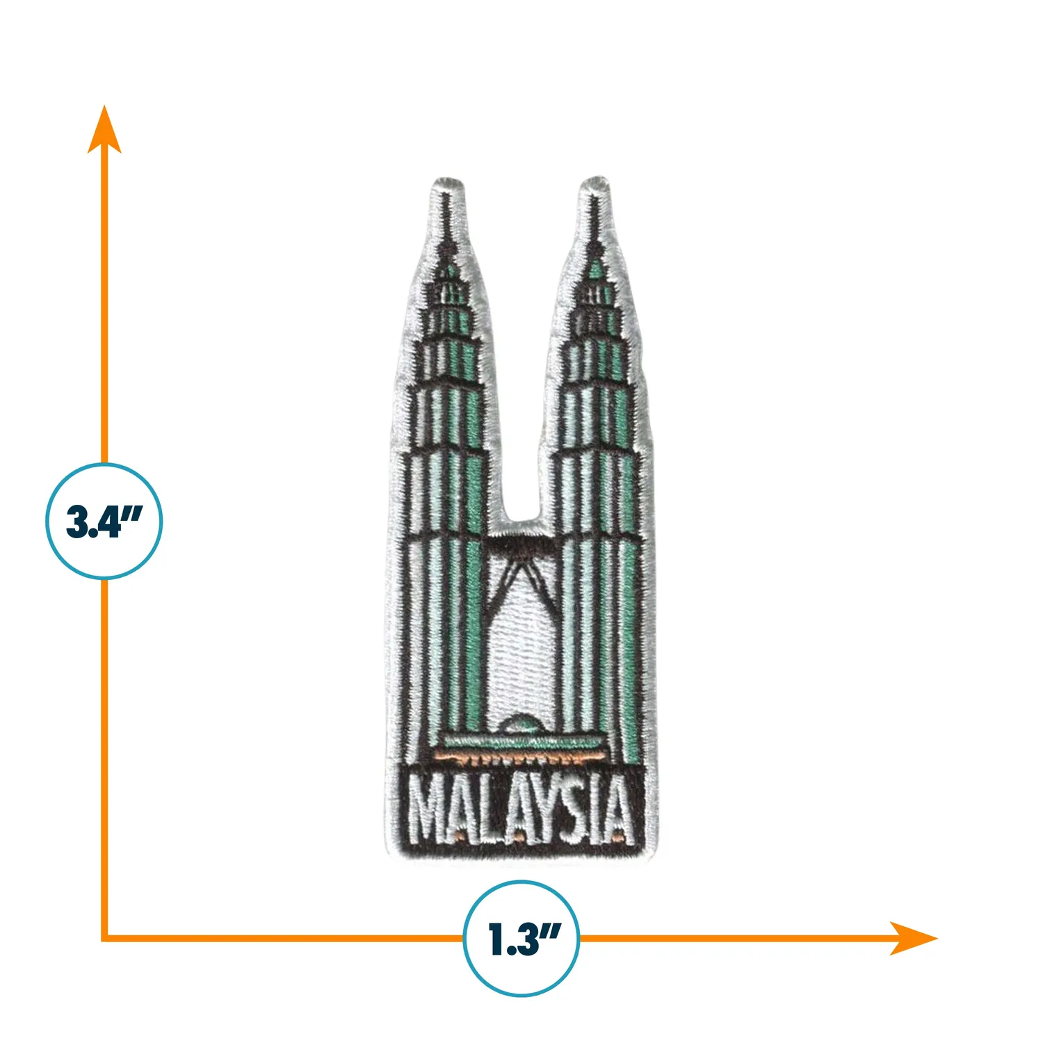 Vagabond Heart Malaysia patch 3D broderi