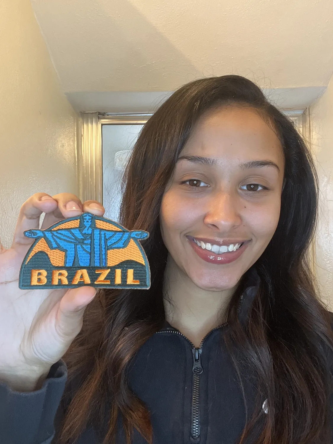 Vagabond Heart Brazil strygemærke 51x83 mm