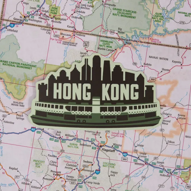Vagabond Heart Hong Kong klistermærke Star Ferry vinyl