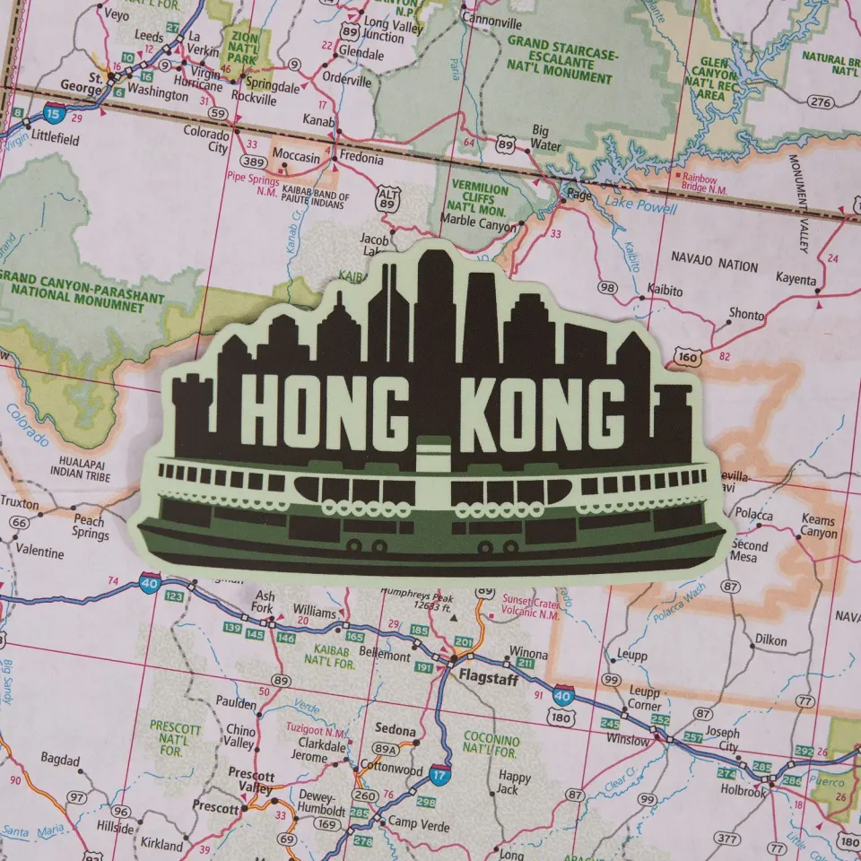 Vagabond Heart Hong Kong klistermærke Star Ferry vinyl