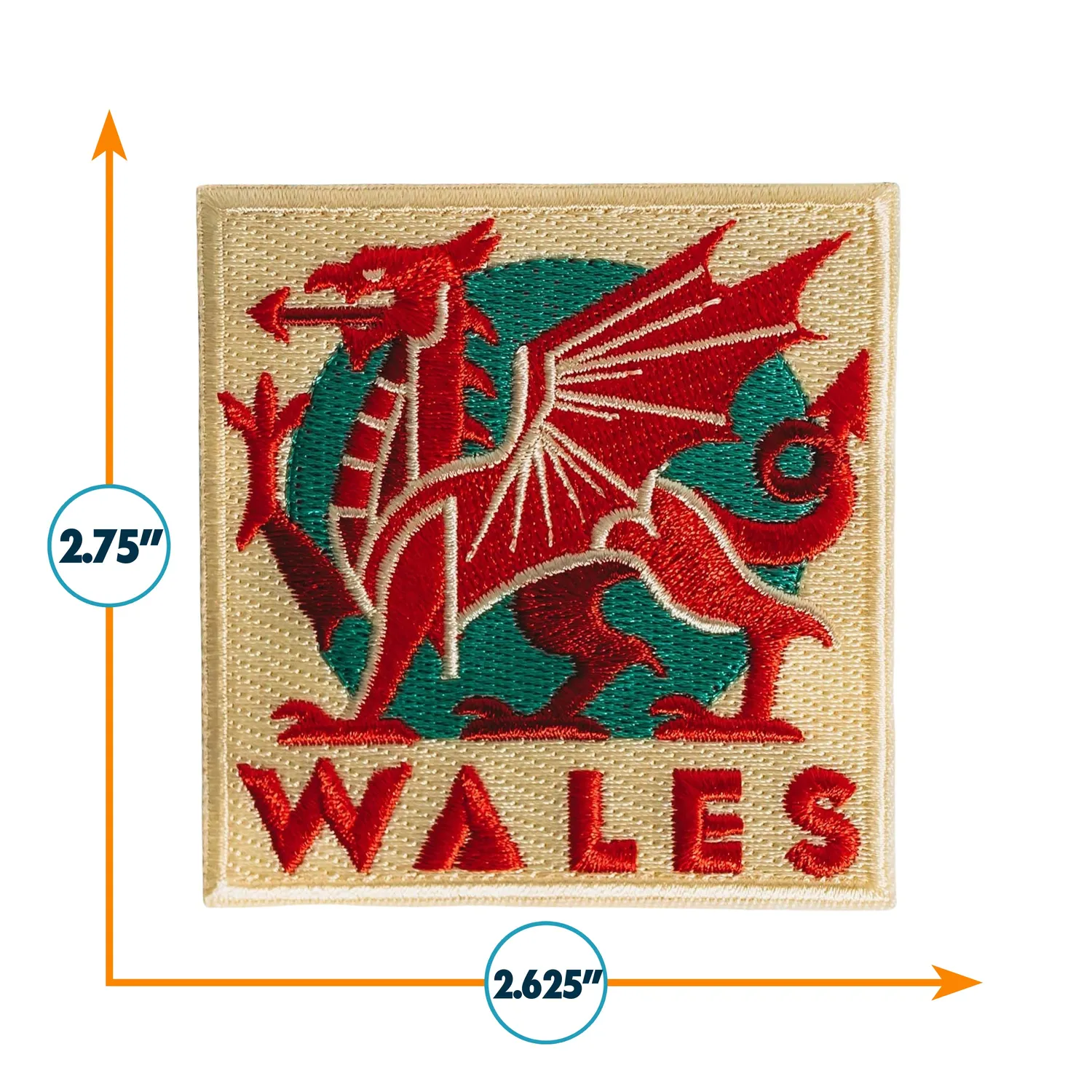 Vagabond Heart Wales patch strygemærke