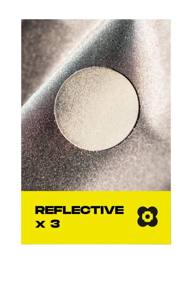 FabPatch REFLECTIVE Black dots lapper 3 stk refleks