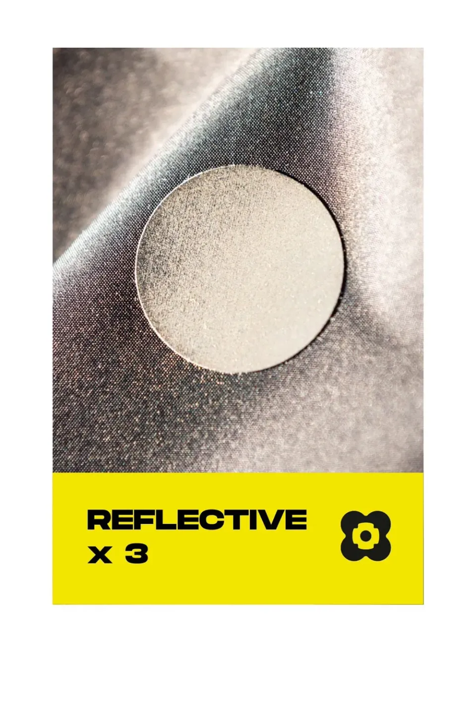FabPatch REFLECTIVE Black dots lapper 3 stk refleks