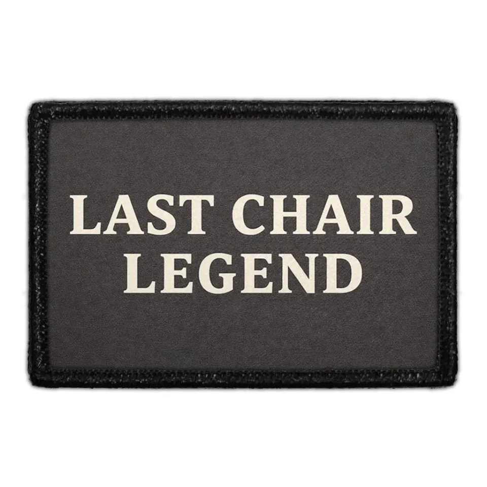 Pull Patch Last Chair Legend patch 3x2 ski med velcro