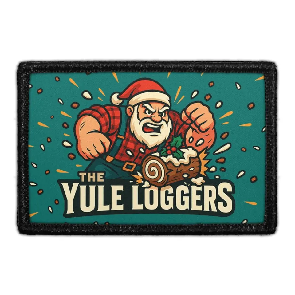 Pull Patch The Yule Loggers patch med velcro jul