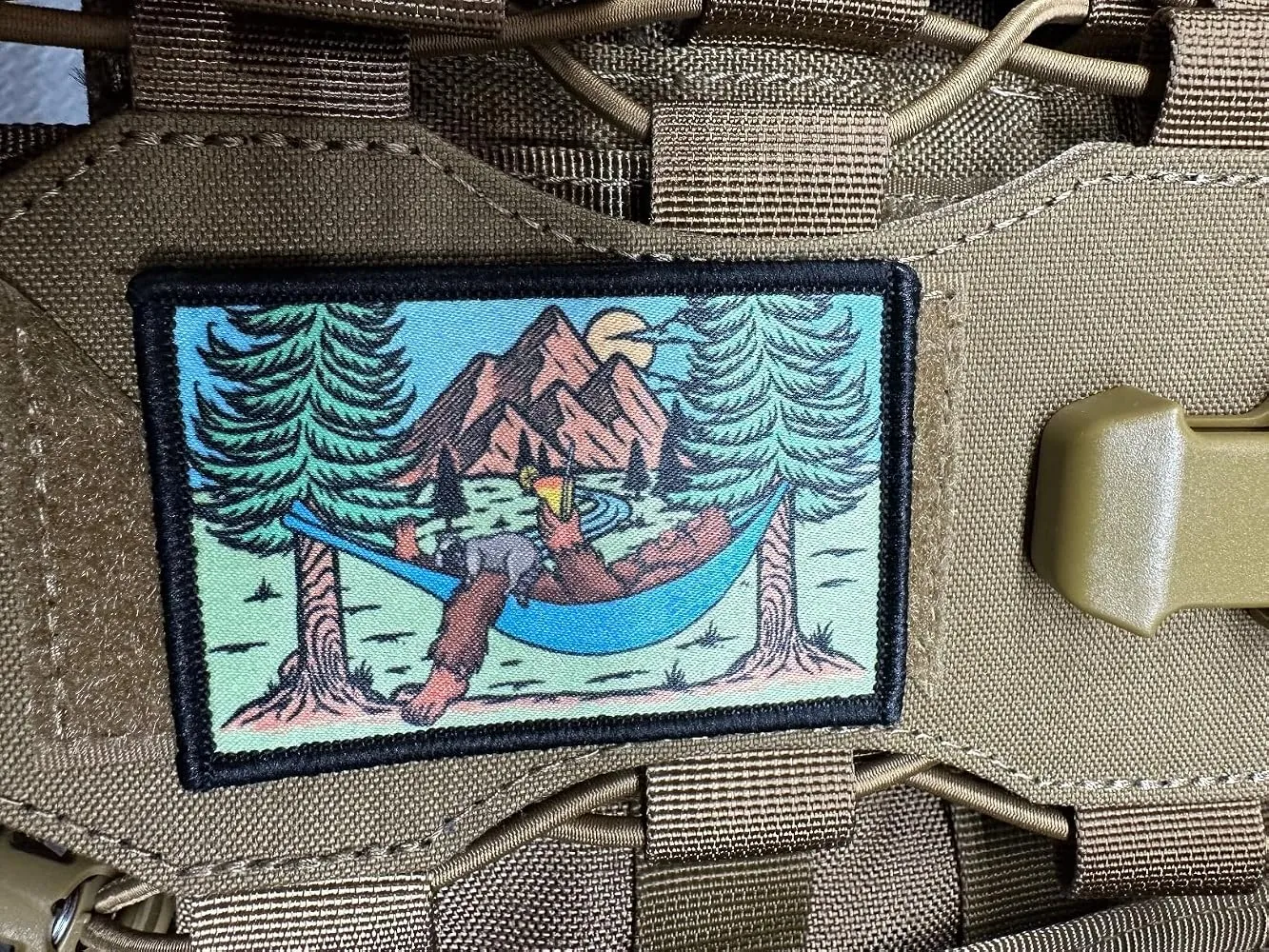 Pull Patch Harambe Never Forgotten patch velcro sjov