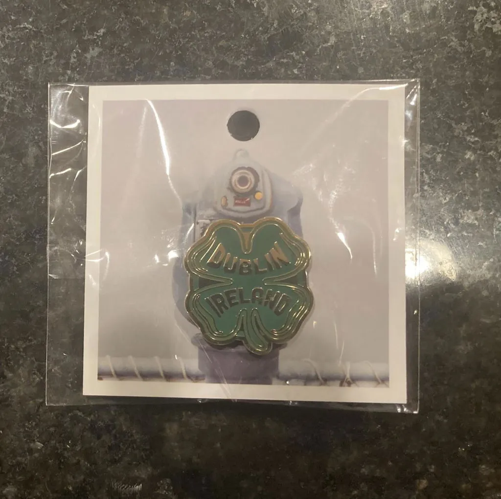 Vagabond Heart Dublin emaljepin Irland souvenir 1 stk