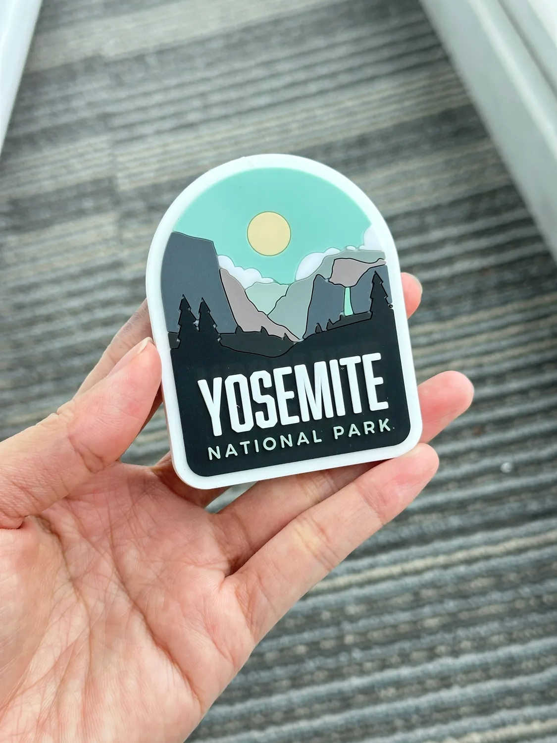Vagabond Heart Yosemite køleskabsmagnet 3D PVC