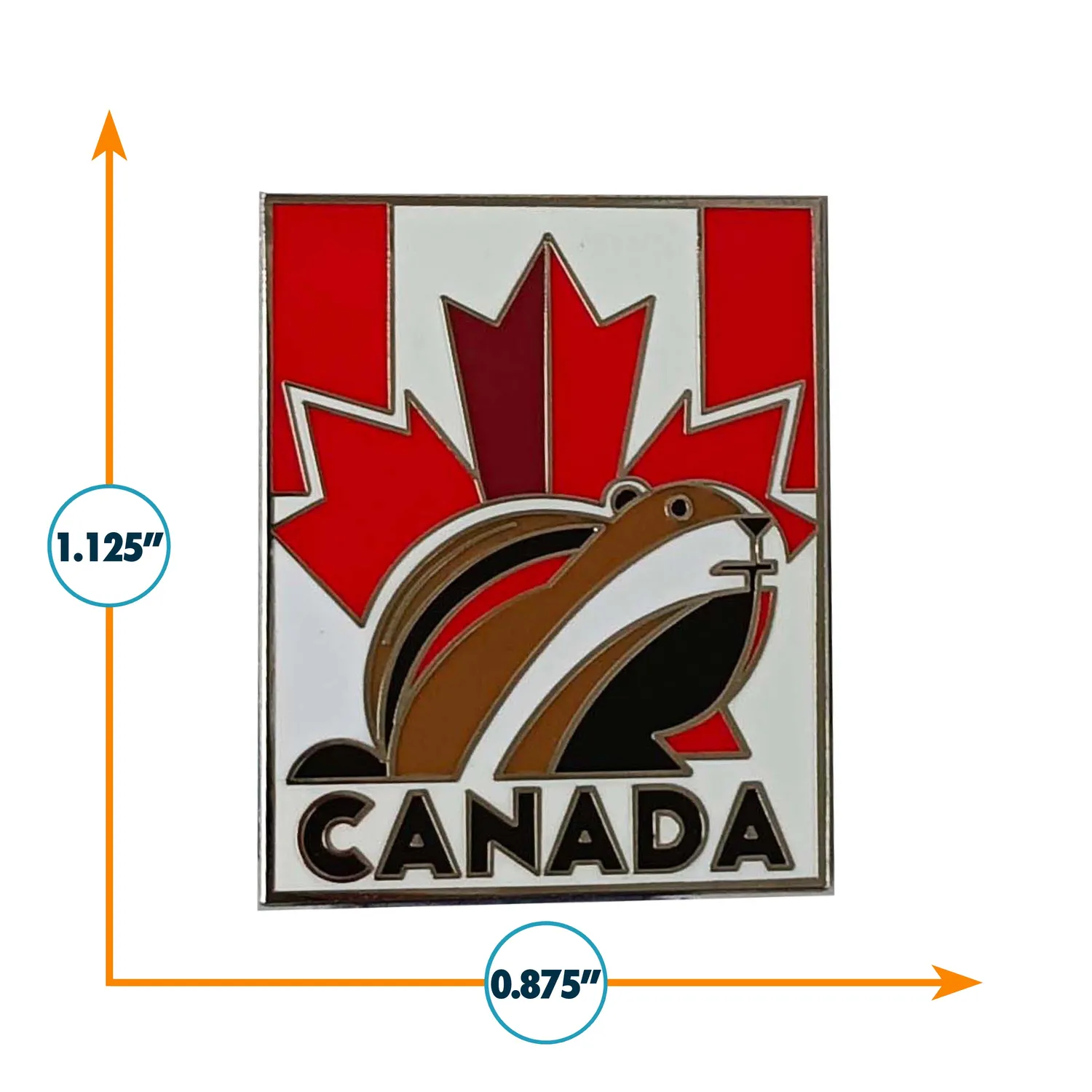 Vagabond Heart Canada pin emalje hård emalje