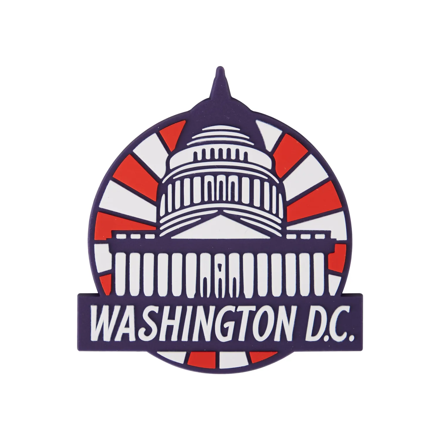 Vagabond Heart Washington DC køleskabsmagnet PVC 1 stk