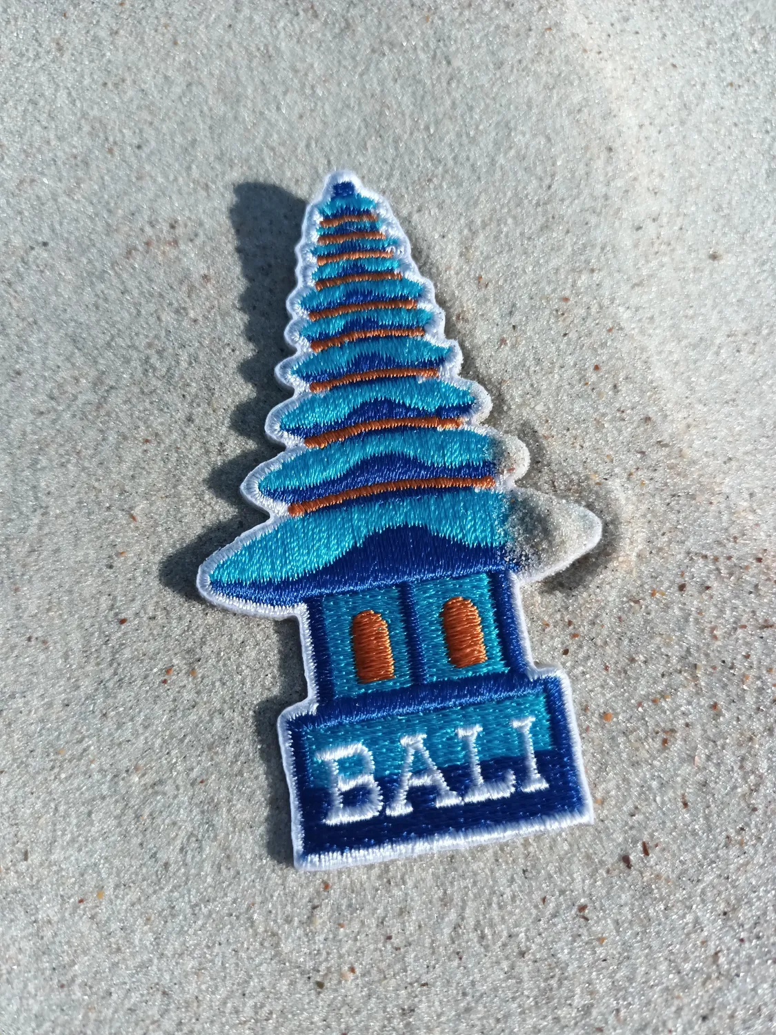 Vagabond Heart Bali Indonesia patch strygemærke 3D broderi