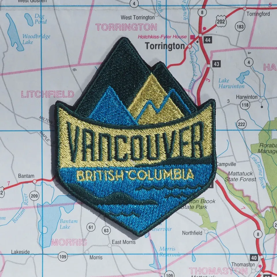 Vagabond Heart Vancouver British Columbia strygemærke 3D
