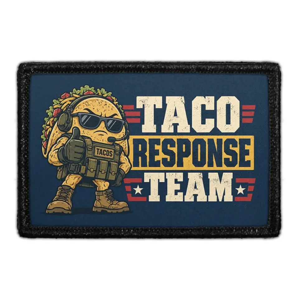 Pull Patch Taco Response Team patch 3x2 taktisk